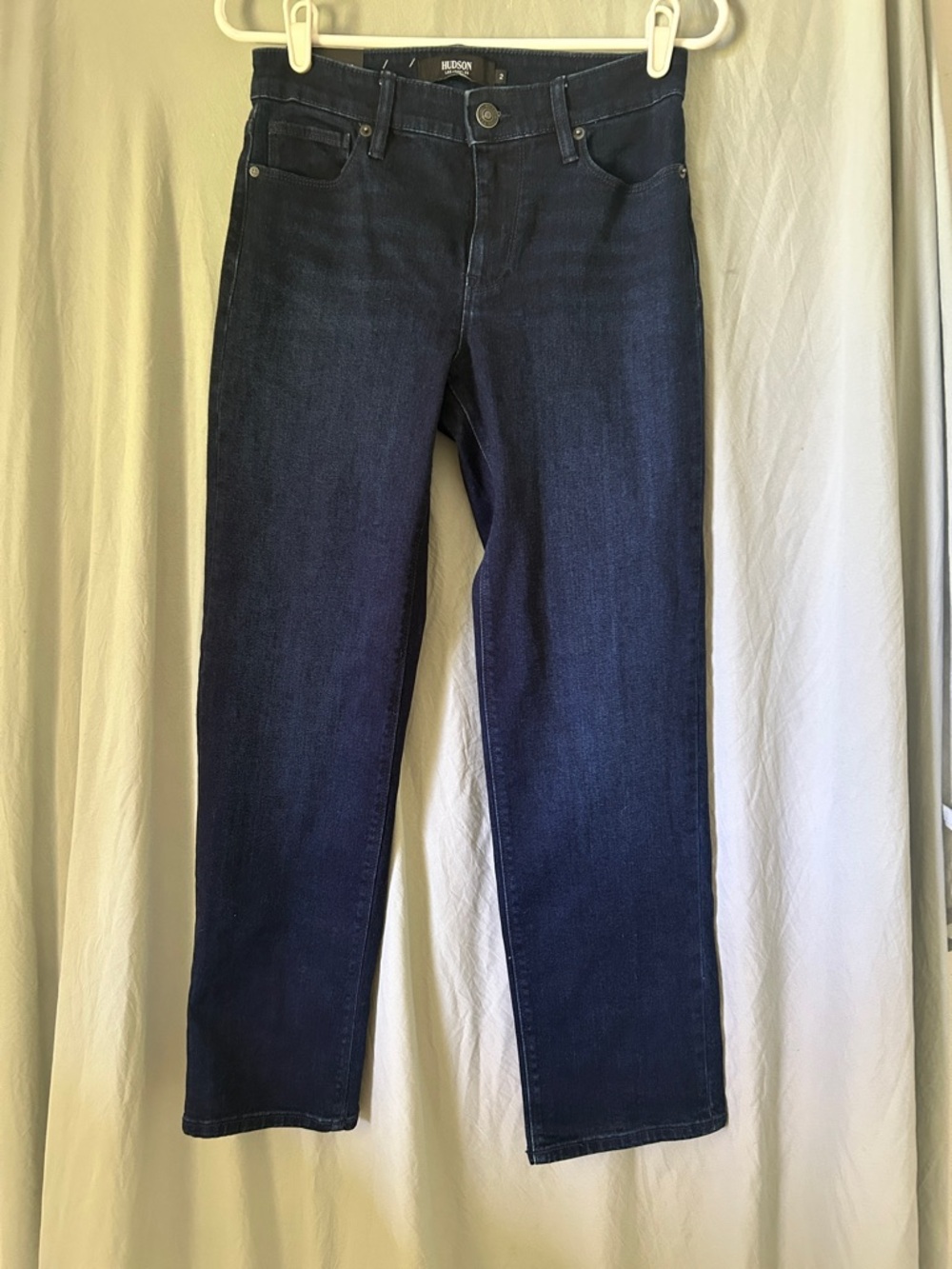 Hudson Jeans women’s Straight-Leg Jeans in Dark Indigo